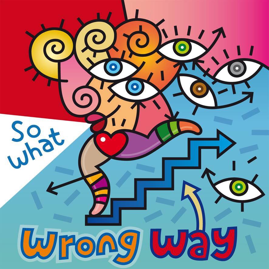 <b>WRONG WAY</b> - Image 25 x 25 cm, paper 31 x 31 cm  - ARTPrint on paper, limited edition (25) - € 99,-  <a style="color: red; text-decoration: none" href="mailto:jpgpmarsman@onsbrabantnet.nl">BESTEL</a>